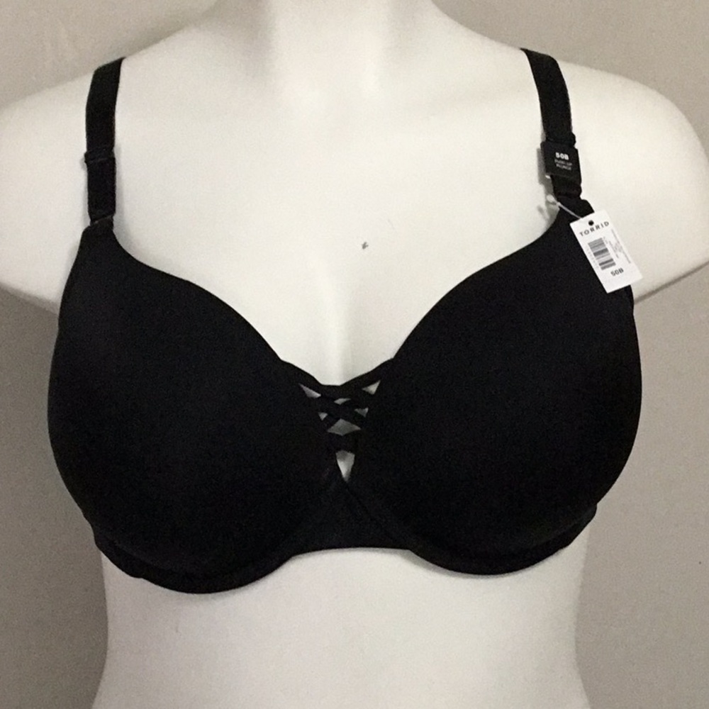 Torrid Black Women's Bra